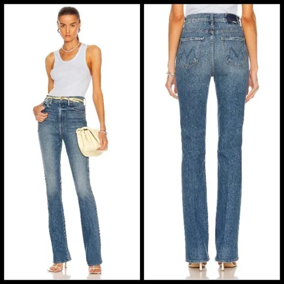 💕MOTHER SUPERIOR💕 High Waisted Smokin' Double Heel Jeans ~ Beyond the Sky 33